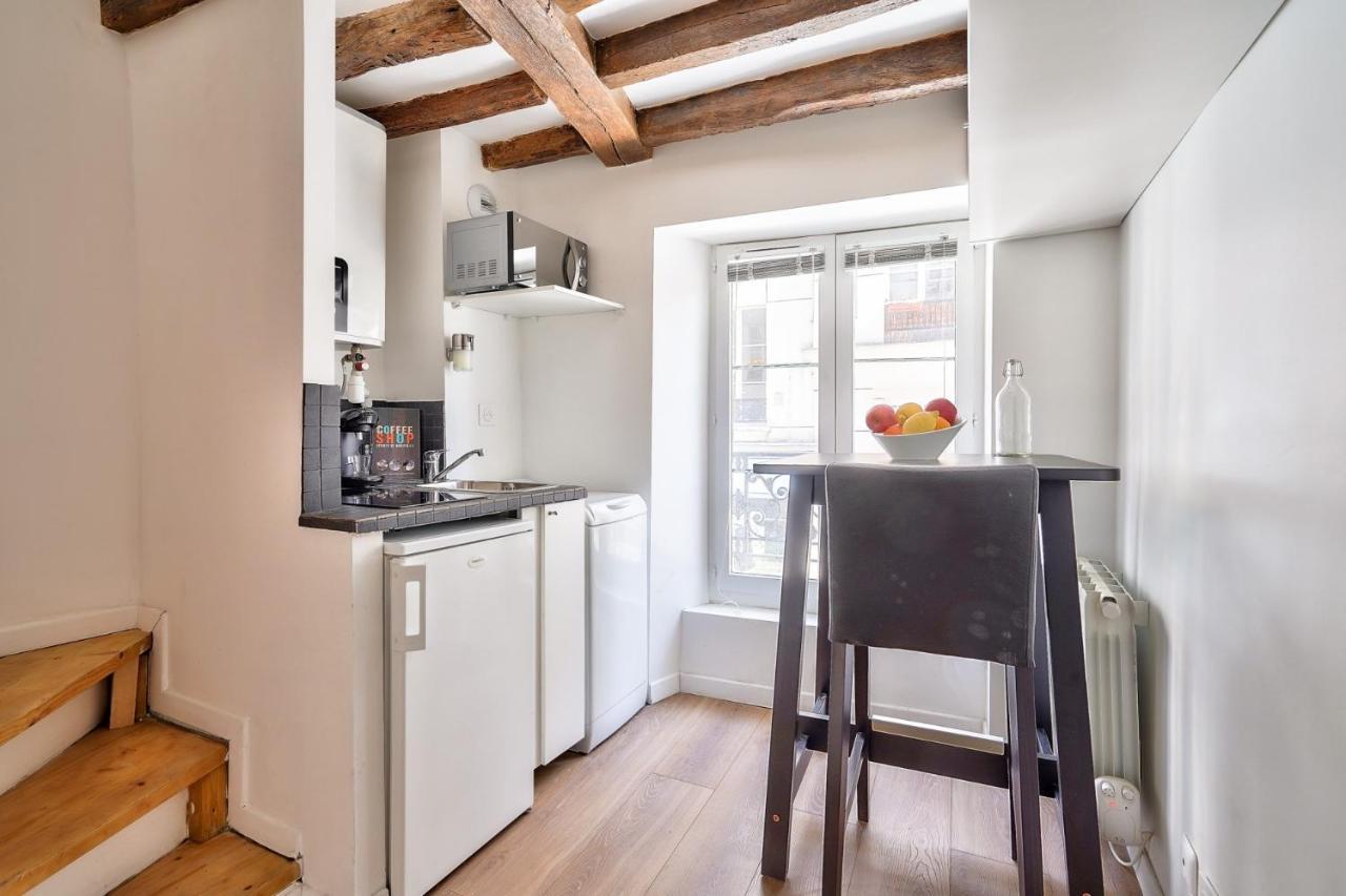 Cute And New Studio Duplex In The Heart Of París Exterior foto