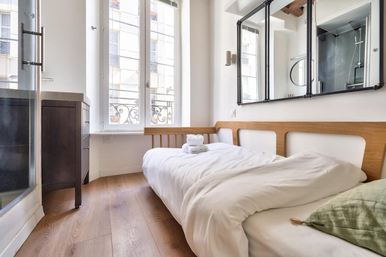 Cute And New Studio Duplex In The Heart Of París Exterior foto