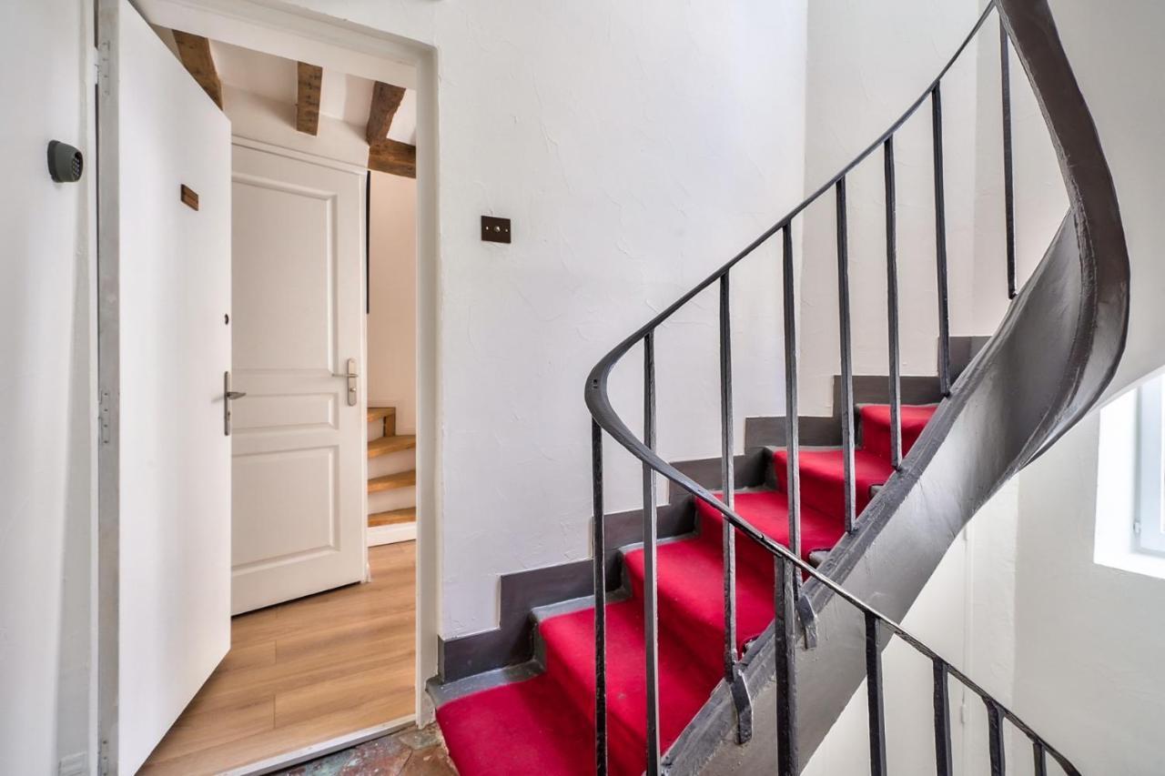 Cute And New Studio Duplex In The Heart Of París Exterior foto