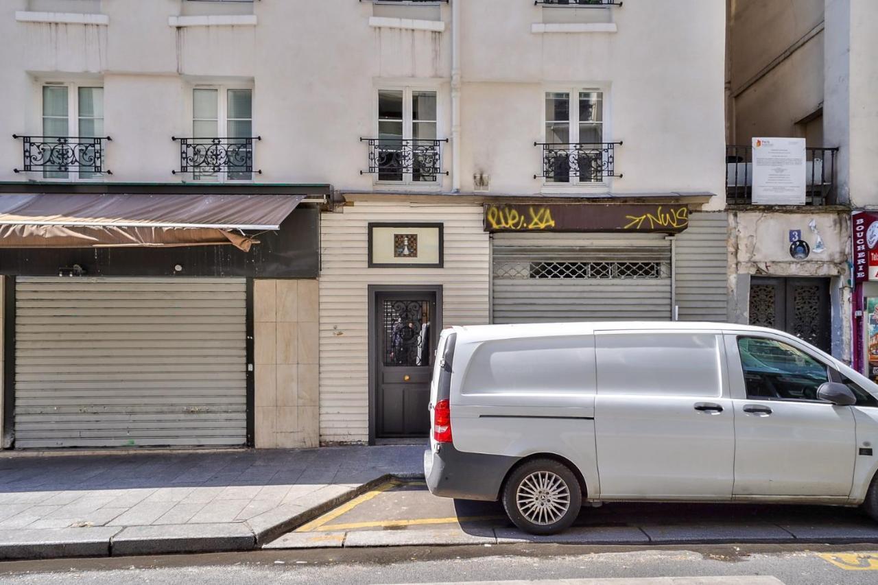 Cute And New Studio Duplex In The Heart Of París Exterior foto