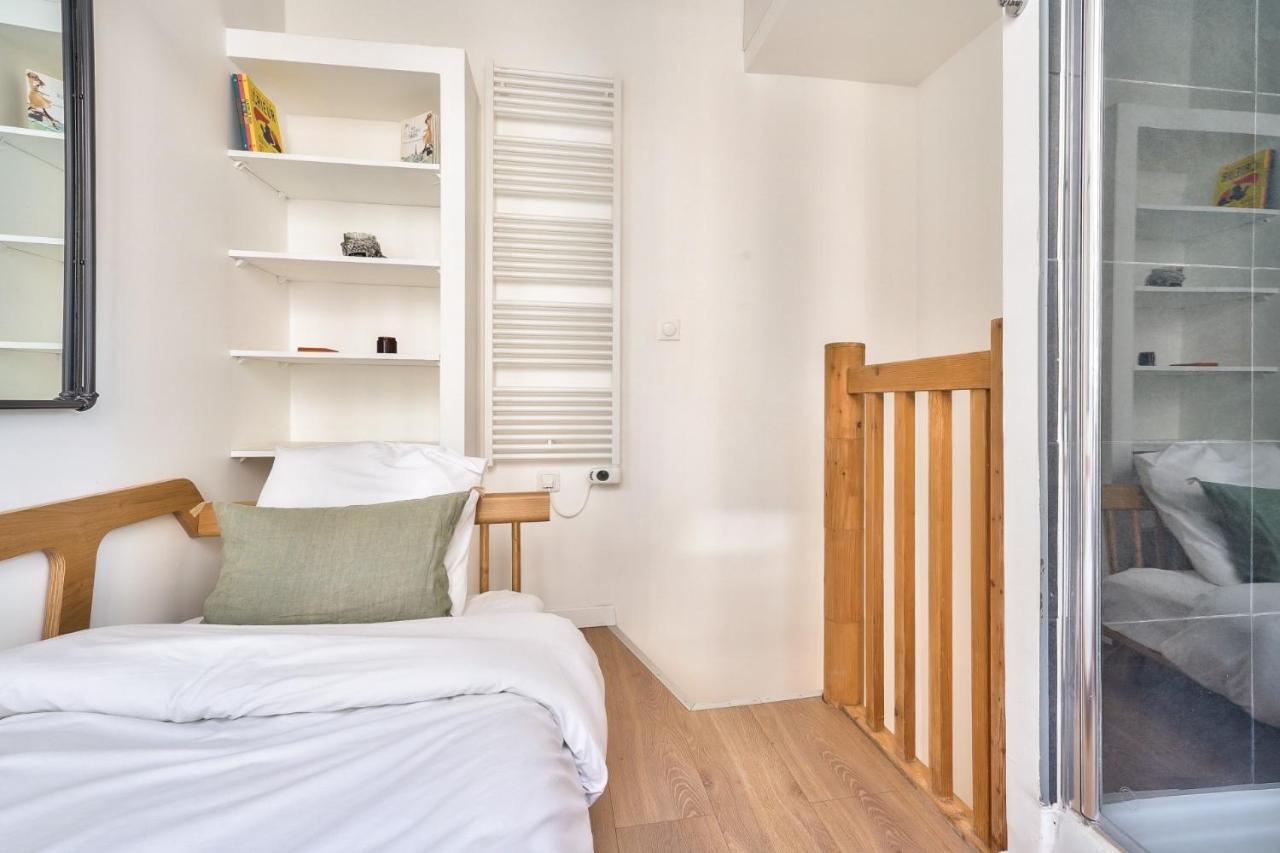 Cute And New Studio Duplex In The Heart Of París Exterior foto
